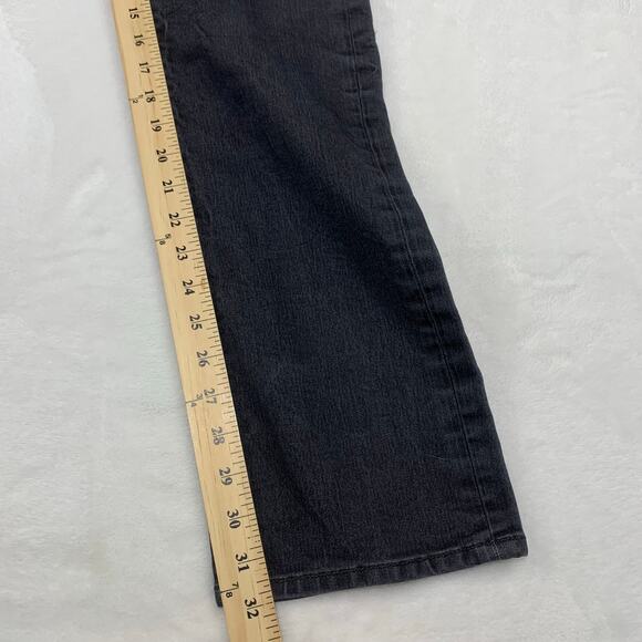 John Varvatos USA Bowery Jeans Mens 33 Black Slim Straight Stretch Meas: 34x32 - Picture 14 of 16